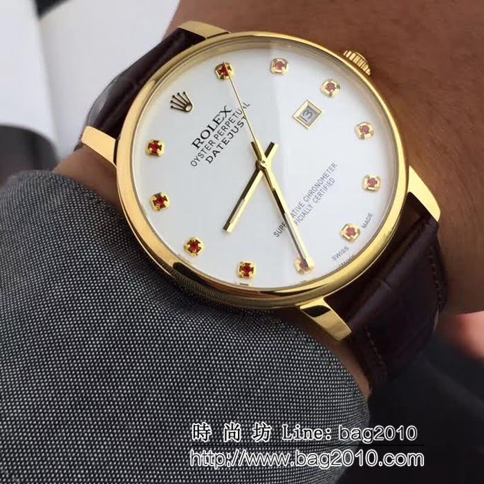 勞力士ROLEX 316L精鋼表殼 全自動機械男士腕表  WSS0129